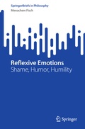 Cover: Reflexive Emotions - Springer