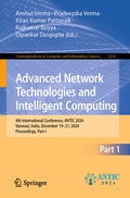 Cover: Advanced Network Technologies and Intelligent Computing - Springer