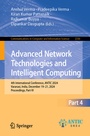 Cover: Advanced Network Technologies and Intelligent Computing - Springer