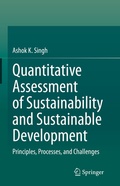 Cover: Quantitative Assessment of Sustainability and Sustainable Development - Springer