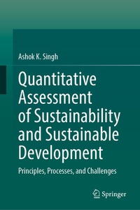 Enlarge image Cover: Quantitative Assessment of Sustainability and Sustainable Development - Springer