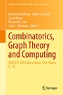 Cover: Combinatorics, Graph Theory and Computing - Springer