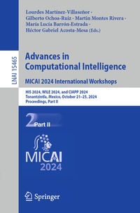 Abbildung von: Advances in Computational Intelligence. MICAI 2024 International Workshops - Springer