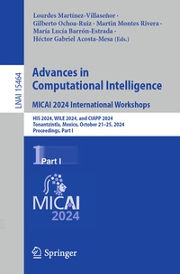 Abbildung von: Advances in Computational Intelligence. MICAI 2024 International Workshops - Springer