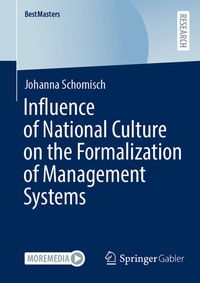 Abbildung von: Influence of National Culture on the Formalization of Management Systems - Springer Gabler