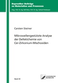 Cover: Mikrowellengest&uuml;tzte Analyse der Defektchemie von Cer-Zirkonium-Mischoxiden - Shaker