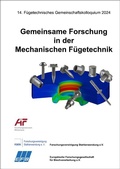 Cover: Gemeinsame Forschung in der Mechanischen F&uuml;getechnik 2024 - Europ&auml;ische Forschungsgesellschaft f&uuml;r Blechverarbeitung e.V. (EFB)