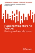 Cover: Flapping Wing Micro Air Vehicles - Springer Nature Switzerland AG