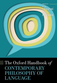 Abbildung von: The Oxford Handbook of Contemporary Philosophy of Language - OUP eBook