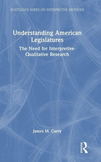 Enlarge image Cover: Understanding American Legislatures - Routledge