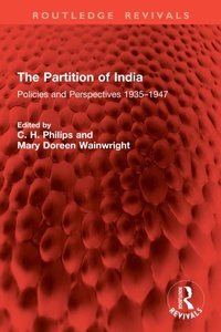 Abbildung von: The Partition of India - Routledge