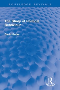 Enlarge image Cover: The Study of Political Behaviour - Routledge