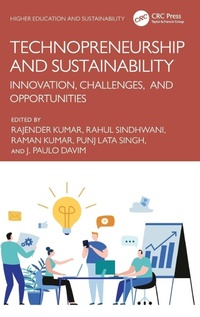 Enlarge image Cover: Technopreneurship and Sustainability - CRC Press