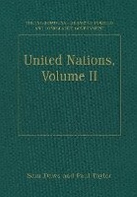 Enlarge image Cover: United Nations, Volume II - Routledge