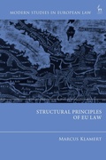 Cover: Structural Principles of EU Law - Hart Publishing
