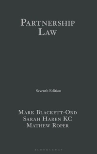 Abbildung von: Partnership Law - Bloomsbury Professional