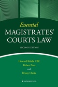 Bild: Essential Magistrates' Courts Law - Waterside Press