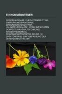 Abbildung von: Einkommensteuer - Books LLC, Wiki Series