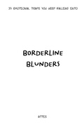 Cover: Borderline Blunders - Independently Published