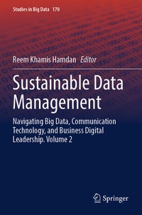 Enlarge image Cover: Sustainable Data Management - Springer