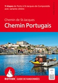 Cover: Chemin Portugais - Le Chemin de St-Jacques (Rother guide de randonn&eacute;es) - Rother Bergverlag