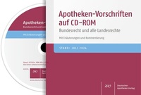Abbildung von: Apotheken-Vorschriften auf CD-ROM - Deutscher Apotheker Verlag