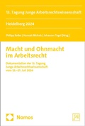 Cover: Macht und Ohnmacht im Arbeitsrecht - Nomos