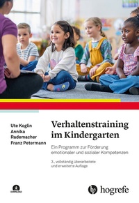 Abbildung von: Verhaltenstraining im Kindergarten - Hogrefe