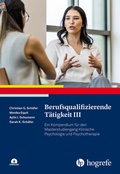 Cover: Berufsqualifizierende T&auml;tigkeit III - Hogrefe