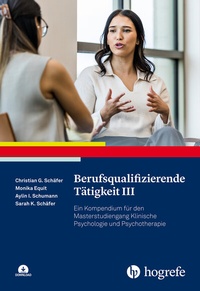 Abbildung von: Berufsqualifizierende Tätigkeit III - Hogrefe