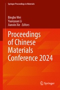 Cover: Proceedings of Chinese Materials Conference 2024 - Springer Nature Switzerland AG