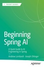 Cover: Beginning Spring AI - APress
