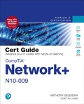 Abbildung von: CompTIA Network+ N10-009 Cert Guide - Pearson It Certification