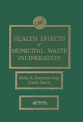 Cover: Health Effects of Municipal Waste Incineration - CRC Press