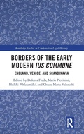 Cover: Borders of the Early Modern Ius Commune - Routledge