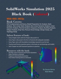 Abbildung von: SolidWorks Simulation 2025 Black Book - CADCAMCAE Works