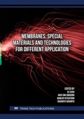 Cover: Membranes, Special Materials and Technologies for Different Application - Trans Tech Publications Ltd