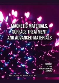 Abbildung von: Magnetic Materials, Surface Treatment and Advanced Materials - Trans Tech Publications Ltd