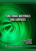 Cover: Functional Materials and Surfaces - Trans Tech Publications Ltd