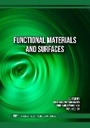Cover: Functional Materials and Surfaces - Trans Tech Publications Ltd