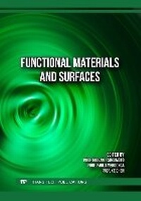 Enlarge image Cover: Functional Materials and Surfaces - Trans Tech Publications Ltd