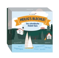Abbildung von: Heiligs Blechle! Schwäbisches Dialekt-Quiz - ars vivendi