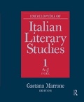 Cover: Encyclopedia of Italian Literary Studies - Routledge
