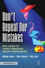 Cover: Don't Repeat Our Mistakes - Productivity Press