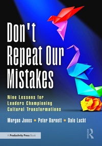 Abbildung von: Don't Repeat Our Mistakes - Productivity Press