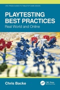 Cover: Playtesting Best Practices - CRC Press