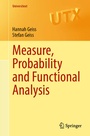 Cover: Measure, Probability and Functional Analysis - Springer