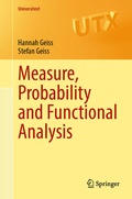 Cover: Measure, Probability and Functional Analysis - Springer