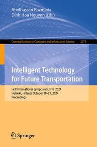 Enlarge image Cover: Intelligent Technology for Future Transportation - Springer