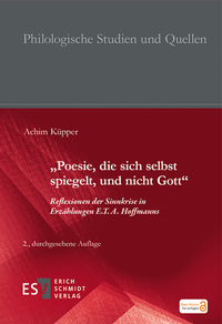 Abbildung von: "Poesie, die sich selbst spiegelt, und nicht Gott" - Erich Schmidt Verlag